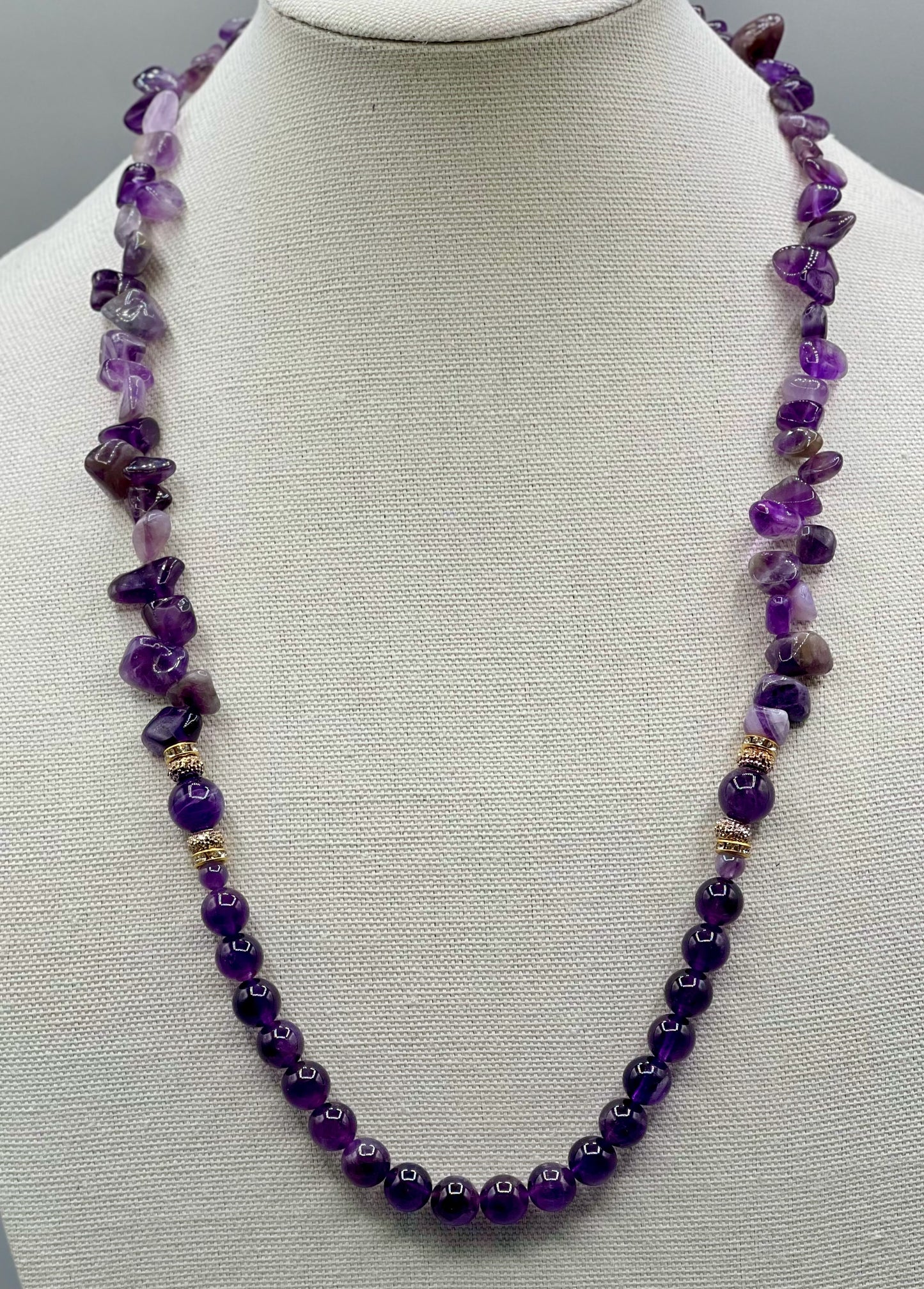 Amethyst on Amethyst