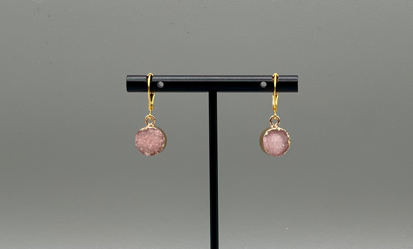 Blush Quartz Earrings