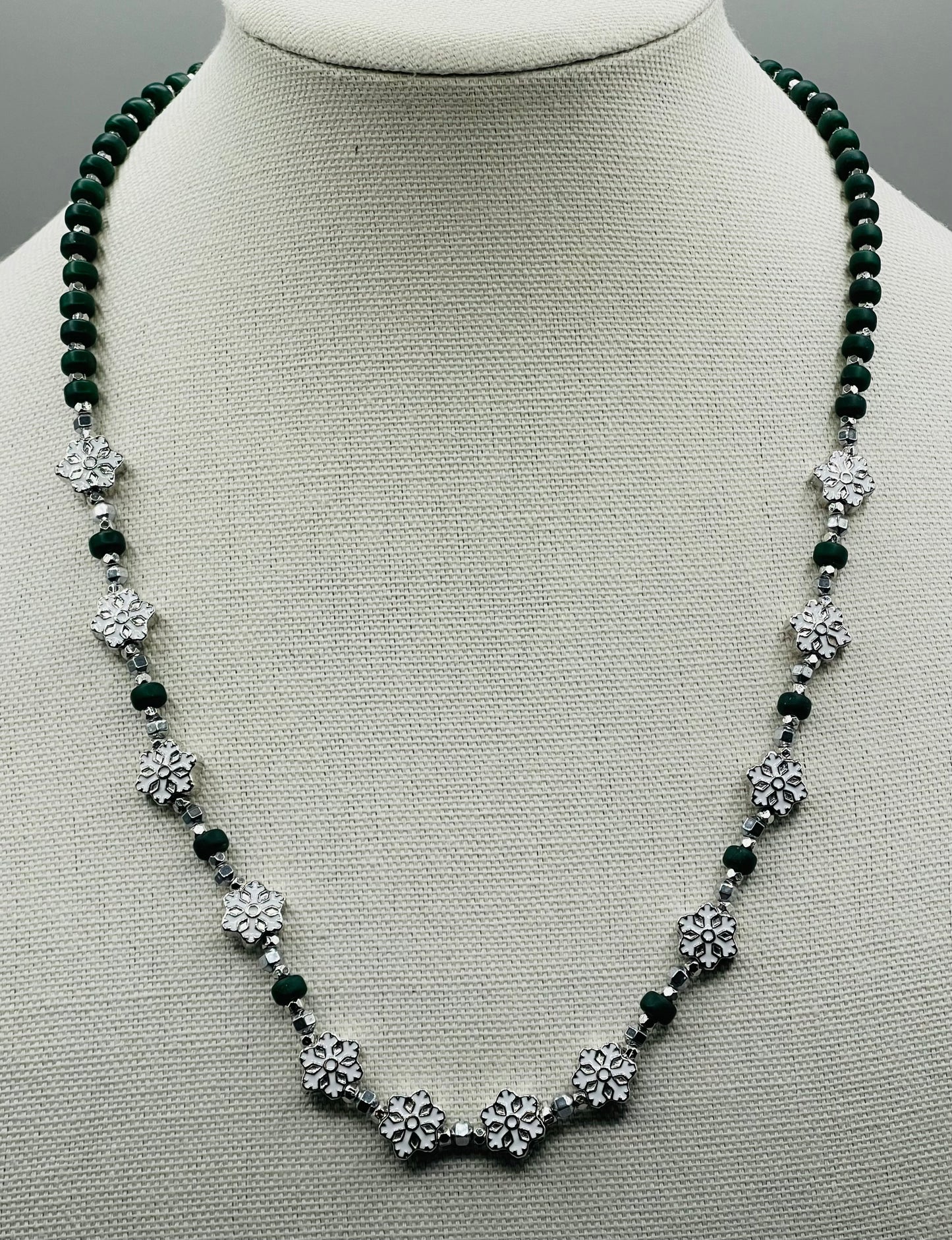 Snowflakes on Evergreen