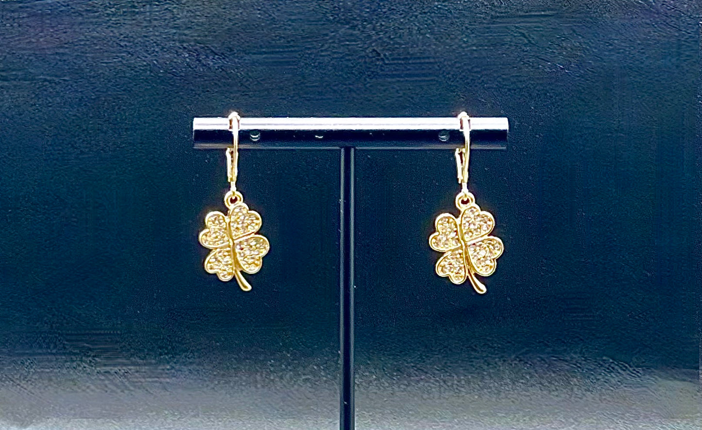 Pave Lucky Charm Earrings