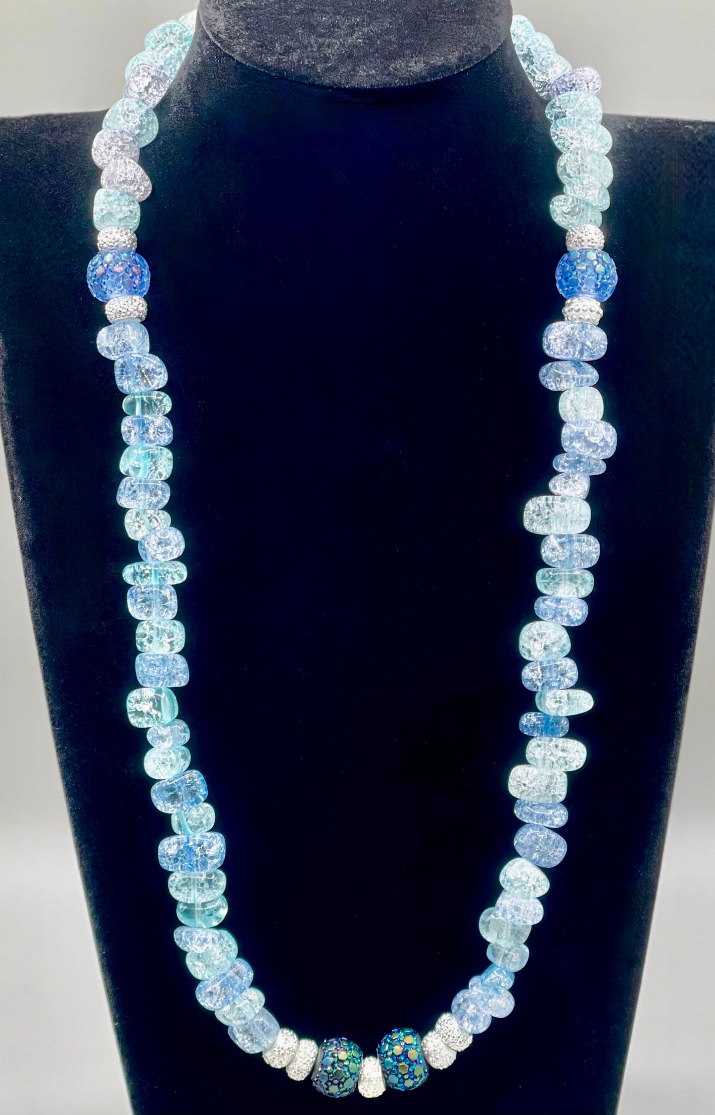 Icy Concoction Opera-Length Necklace