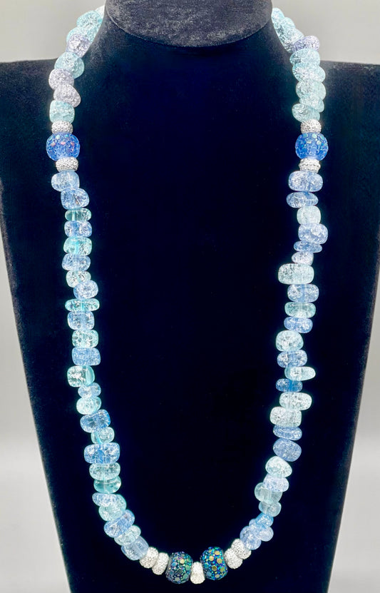 Icy Concoction Opera-Length Necklace