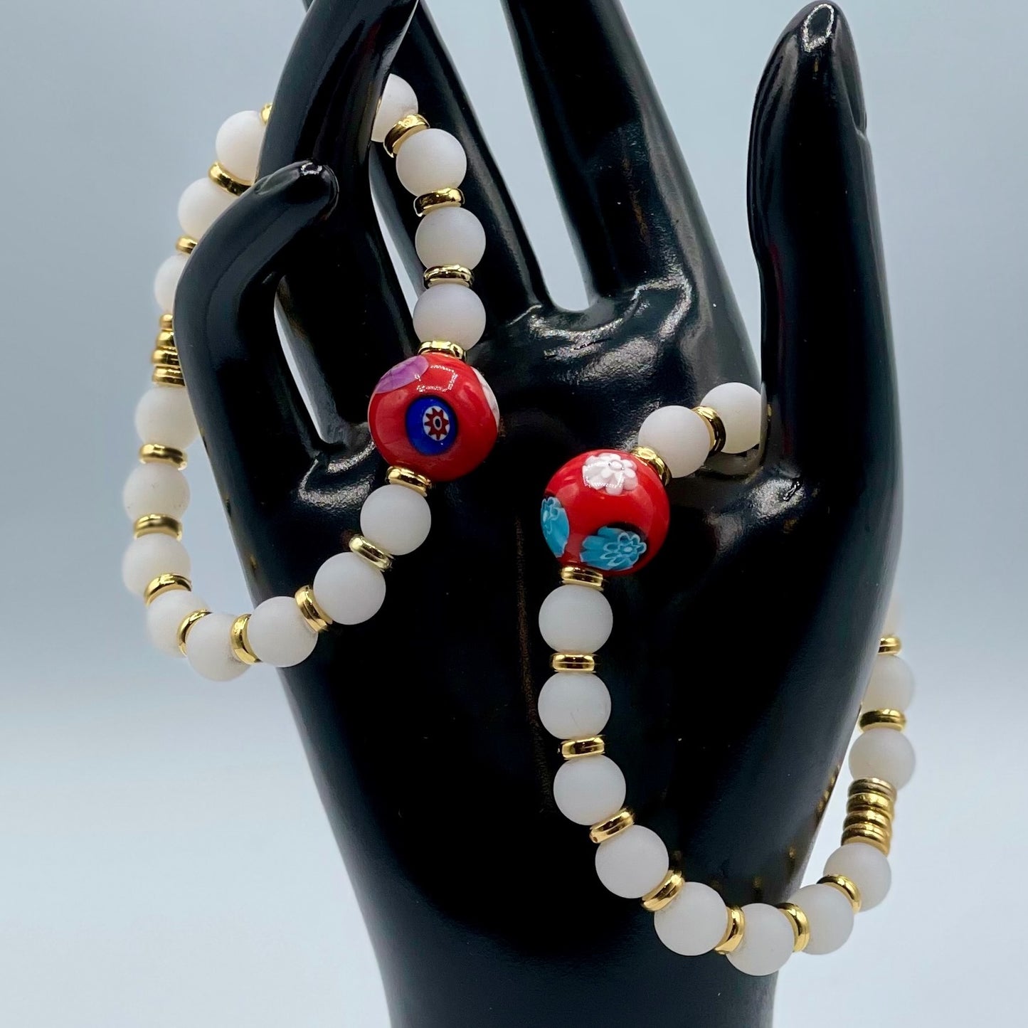 Millefiori Rossi Bracelet