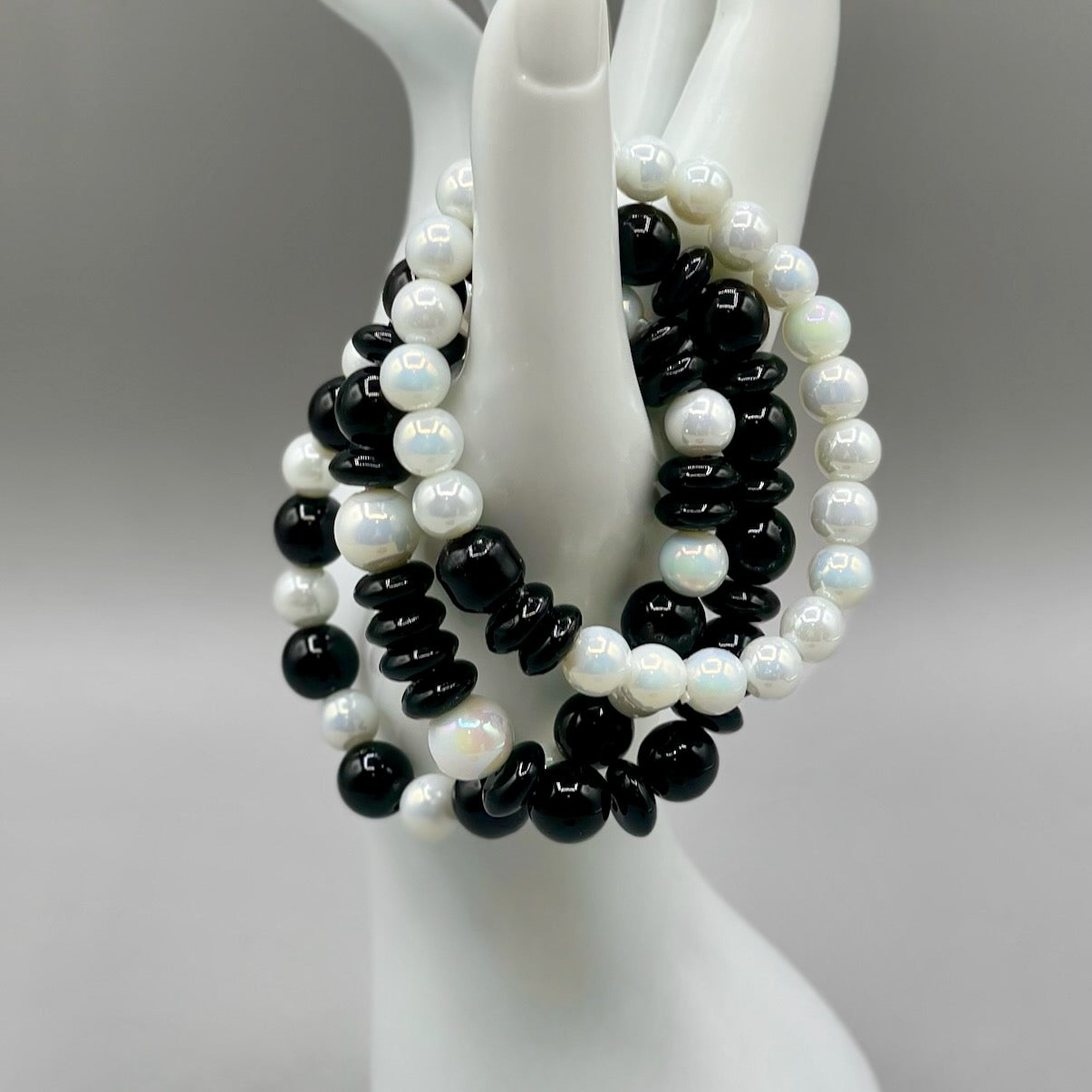 Black and White Bracelet