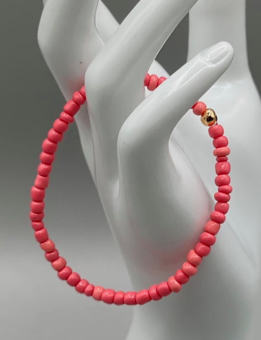 Simply Coral Bracelet