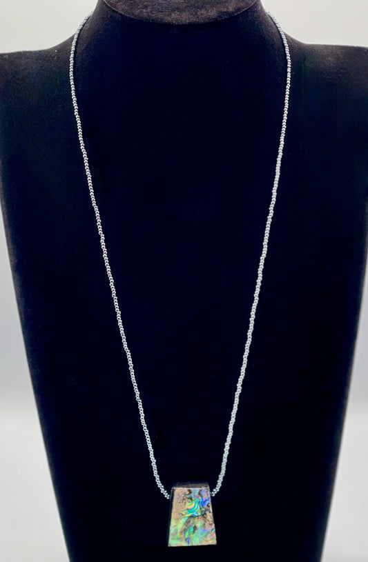 Gunmetal and Abalone