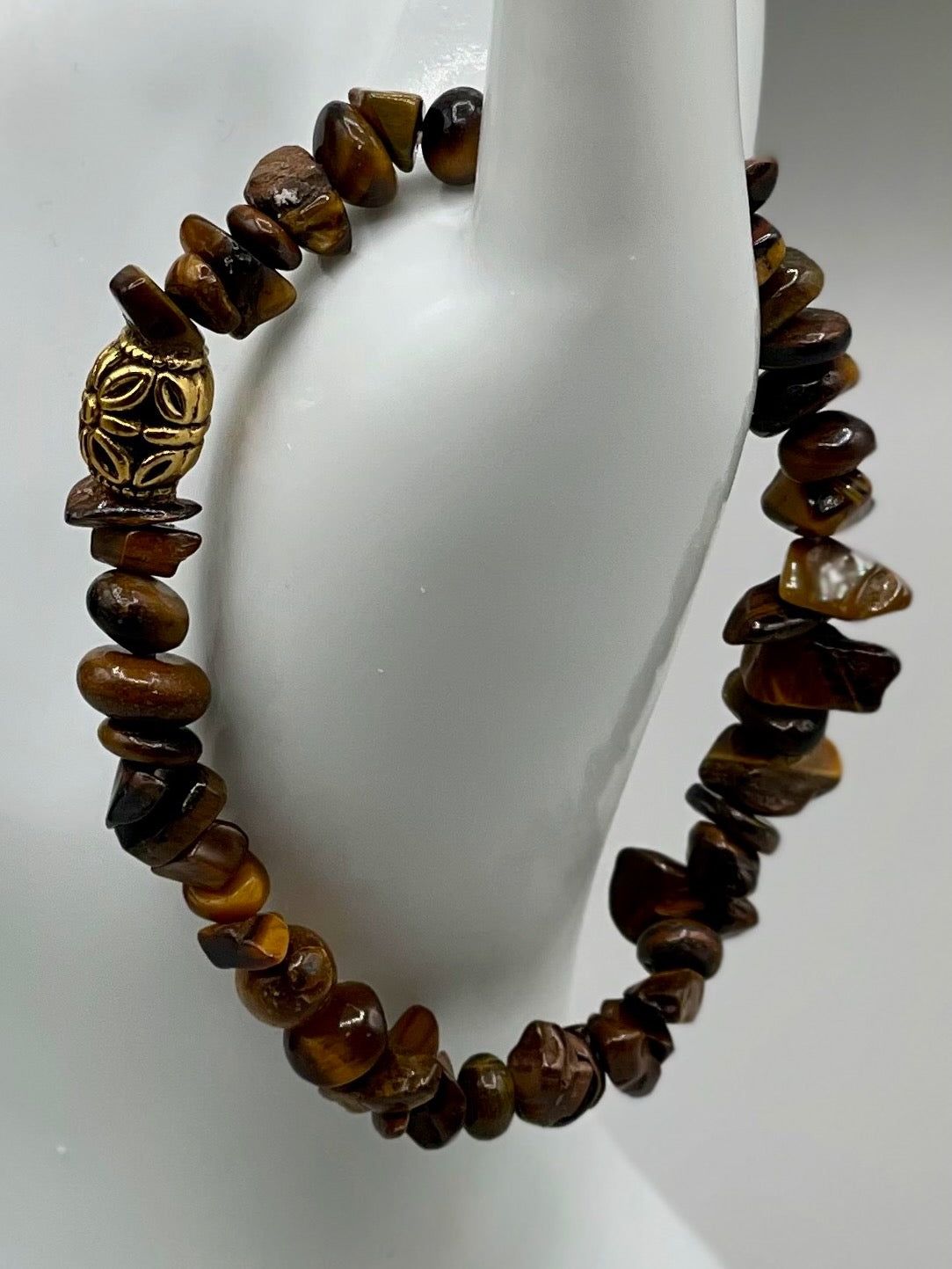 Tiger-Eye Nugget Bracelet